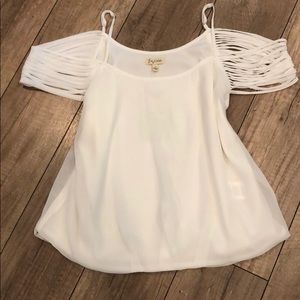Lily White off shoulder top